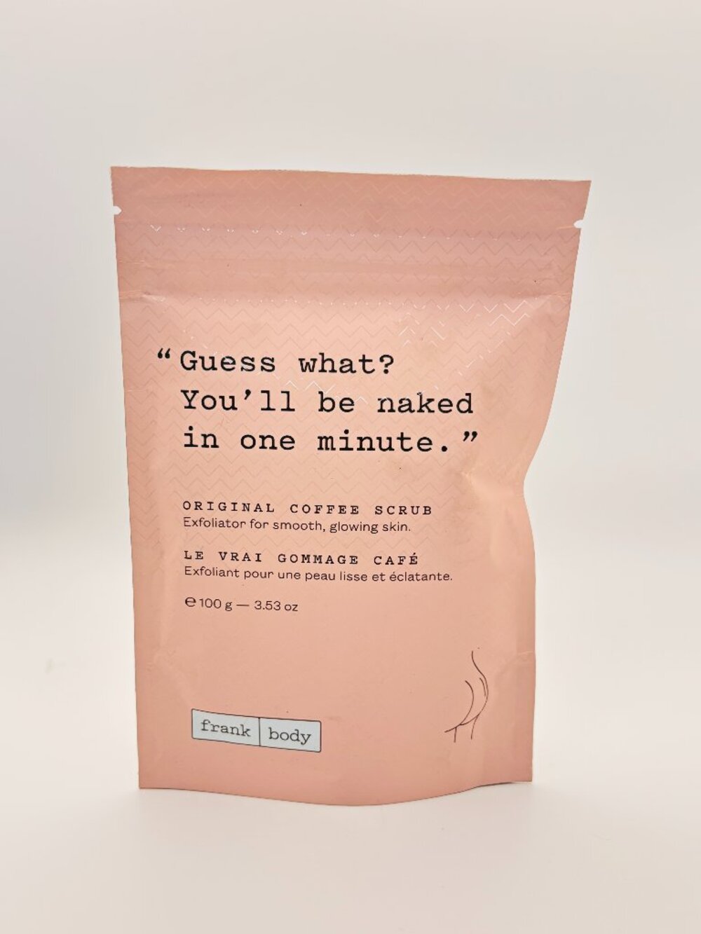 Frank Body Original Coffee Scrub 100g NEW Exfoliating Body Scrub